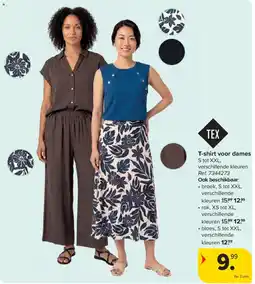 Carrefour T-shirt voor dames aanbieding