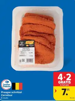 Carrefour Praagse schnitzel Carrefour aanbieding