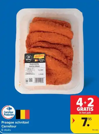 Carrefour Praagse schnitzel Carrefour aanbieding