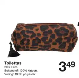 Zeeman Toilettas aanbieding