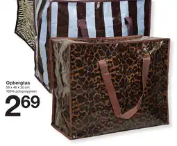 Zeeman Opbergtas aanbieding