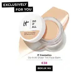 ICI PARIS XL it cosmetics do-it-all sheer tint face balm aanbieding
