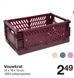 Zeeman Vouwkrat aanbieding