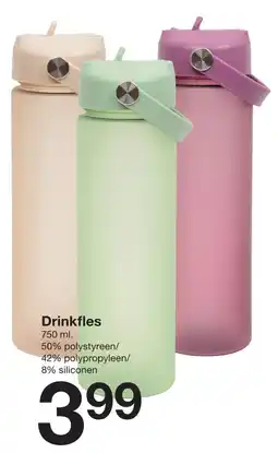 Zeeman Drinkfles aanbieding