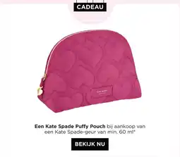 ICI PARIS XL Kate Spade Puffy Pouch aanbieding