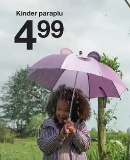 Zeeman Kinder paraplu aanbieding