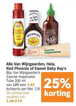 Albert Heijn Alle Van Wijngaarden, Hela, Red Phoenix of Sweet Baby Ray's aanbieding