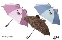 Zeeman Kinder paraplu aanbieding