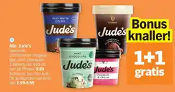 Albert Heijn Jude's ice cream aanbieding