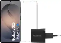 Coolblue Samsung Galaxy S26 256Go Noir 5G + Pack d'Accessoires de Base aanbieding