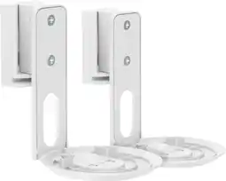 Coolblue BlueBuilt Support Mural Paire pour Sonos Era 100 Blanc aanbieding