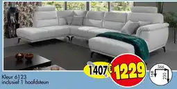 Budget Meubelen hoofdsteun aanbieding