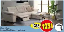 Budget Meubelen hoofdsteun - met relax aanbieding