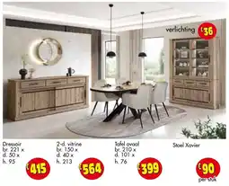 Budget Meubelen Stoel Xavier aanbieding