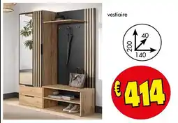 Budget Meubelen vestiaire aanbieding