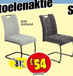 Budget Meubelen stoelen aanbieding