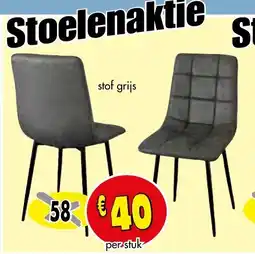 Budget Meubelen Stoelen aanbieding