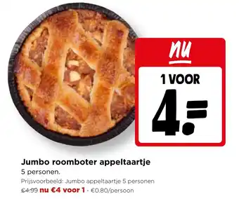 Jumbo Jumbo roomboter appeltaartje aanbieding