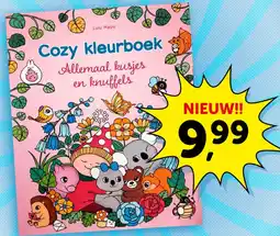 Boekenvoordeel Cozy kleurboek aanbieding