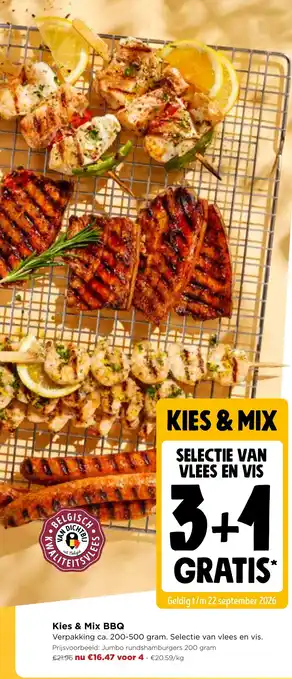 Jumbo Kies & Mix BBQ aanbieding