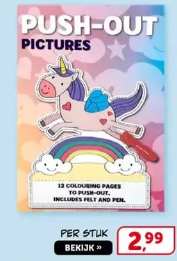 Boekenvoordeel Push-out pictures aanbieding