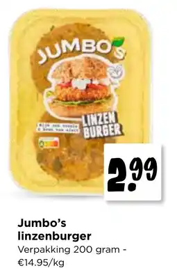 Jumbo Jumbo's linzenburger aanbieding