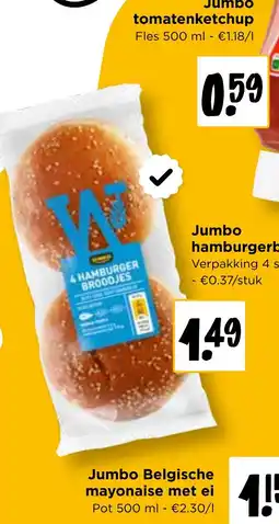 Jumbo Jumbo hamburgerbroodjes aanbieding