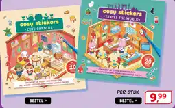 Boekenvoordeel cosy stickers cute corners aanbieding