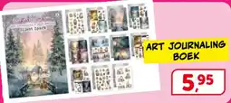 Boekenvoordeel Art journaling boek aanbieding