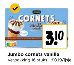 Jumbo Jumbo cornets vanille aanbieding