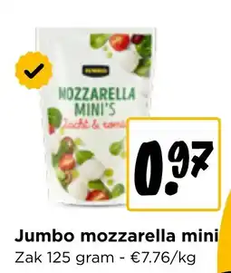 Jumbo Jumbo mozzarella mini aanbieding