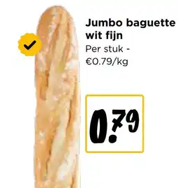 Jumbo Jumbo baguette wit fijn aanbieding