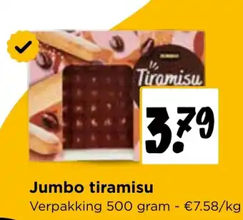 Jumbo Jumbo tiramisu aanbieding