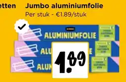 Jumbo Jumbo aluminiumfolie aanbieding