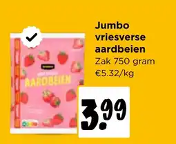 Jumbo Jumbo vriesverse aardbeien aanbieding