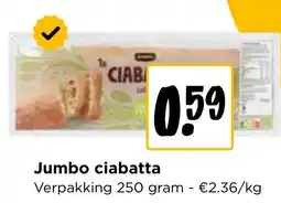 Jumbo Jumbo ciabatta aanbieding