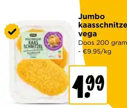 Jumbo Jumbo kaasschnitzel vega aanbieding
