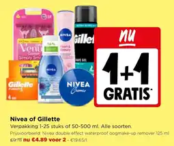 Jumbo Nivea of Gillette aanbieding