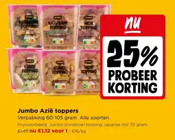 Jumbo Jumbo Azië toppers aanbieding