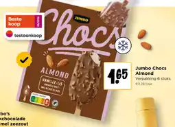 Jumbo Jumbo Chocs Almond aanbieding