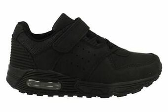 Berca Shoes Sprox Sneaker Laag Jongens Maat 28/34 Trend Clean Black - Zwart aanbieding