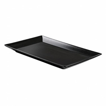 Makro Metro Professional Bord rechthoekig 30 x 20 cm zwart aanbieding