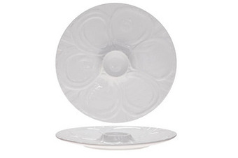 Makro Cosy & Trendy Oesterbord Ø 28,5 cm wit aanbieding