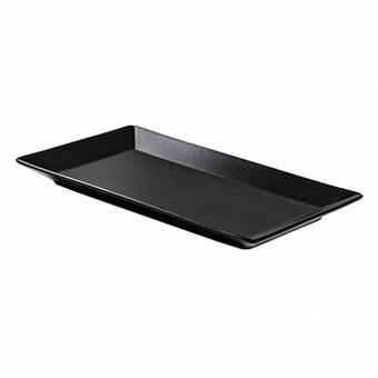 Makro Metro Professional Bord rechthoekig 25 x 14,5 cm zwart aanbieding