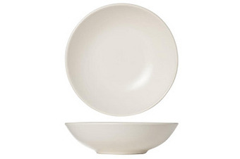 Cosy & Trendy Diep bord Serena Ø 21 cm crème