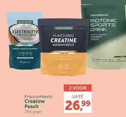 Holland & Barrett Creatine peach aanbieding