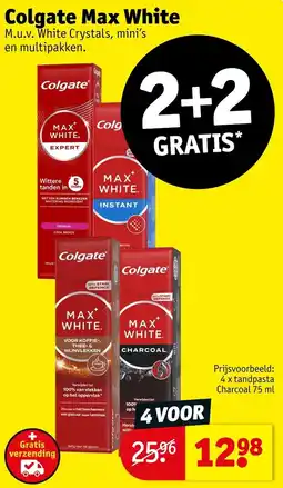 Kruidvat Colgate Max White aanbieding
