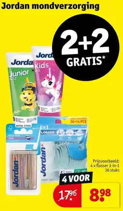 Kruidvat Jordan mondverzorging aanbieding