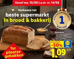 Lidl Spekkelbrood aanbieding