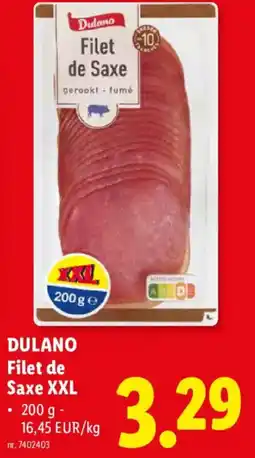 Lidl Dulano Filet de Saxe aanbieding